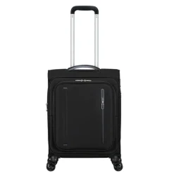 Transavia Trolleys|Handbagage Trolleys>American Tourister Cloudrider Spinner S Expandable TSA jet black