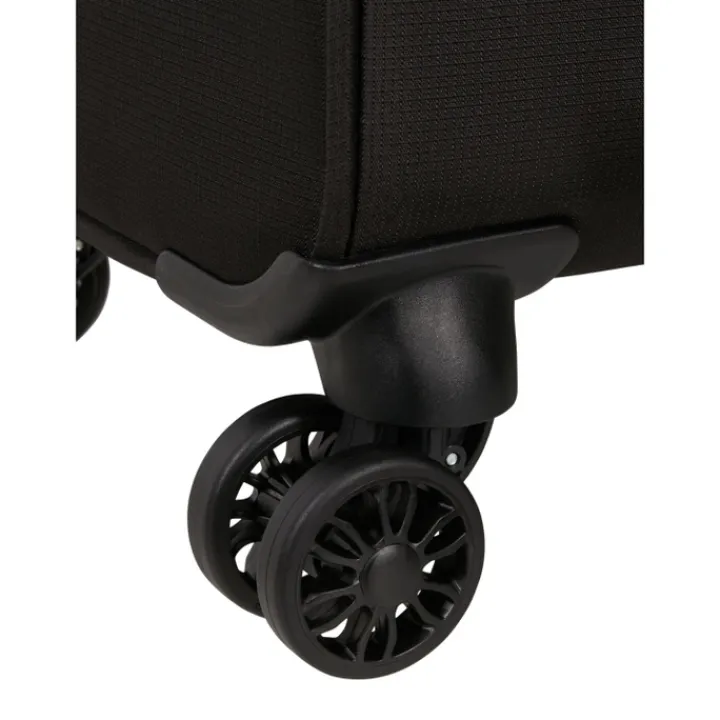 Transavia Trolleys|Handbagage Trolleys>American Tourister Cloudrider Spinner S Expandable TSA jet black