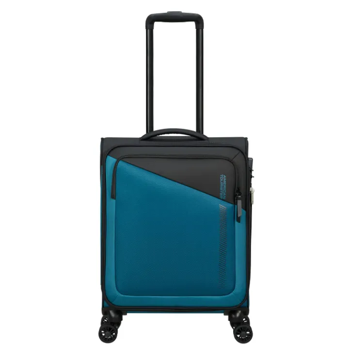 Transavia Trolleys|Handbagage Trolleys>American Tourister Daring Dash Spinner S EXP black/blue