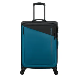 Reistrolleys|Reiskoffers>American Tourister Daring Dash Spinner M EXP black/blue