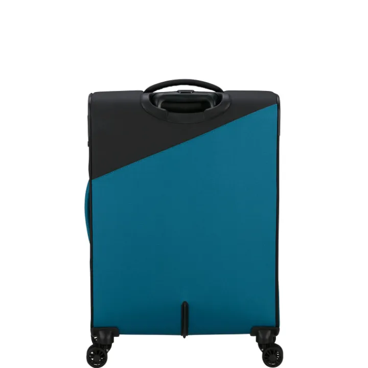 Reistrolleys|Reiskoffers>American Tourister Daring Dash Spinner M EXP black/blue
