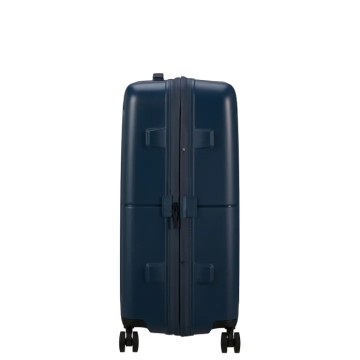 Reistrolleys|Reiskoffers>American Tourister Dashpop Spinner 67 Exp midnight blue