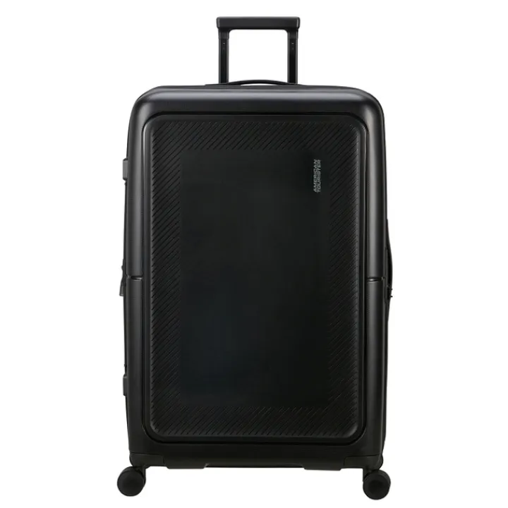 Reistrolleys|Reiskoffers>American Tourister Dashpop Spinner 77 Exp true black