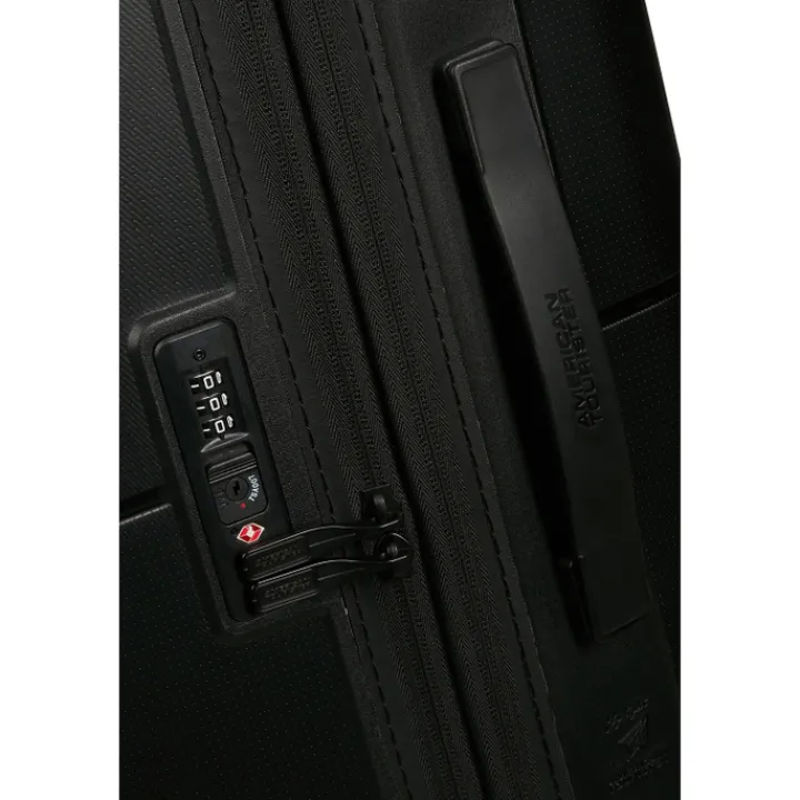 Reistrolleys|Reiskoffers>American Tourister Dashpop Spinner 77 Exp true black