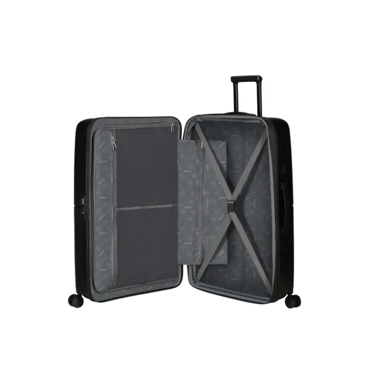 Reistrolleys|Reiskoffers>American Tourister Dashpop Spinner 77 Exp true black