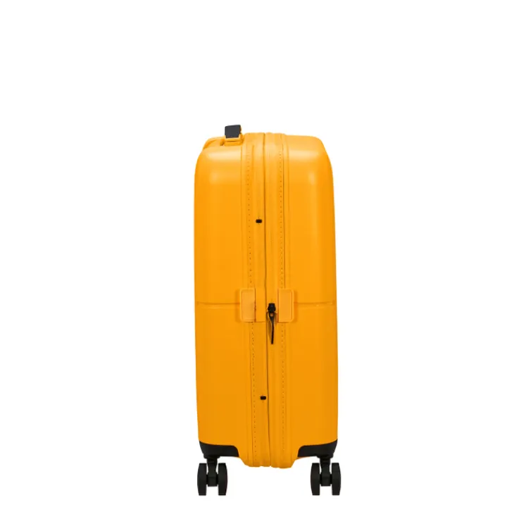 Transavia Trolleys|Ryanair Trolleys>American Tourister Dashpop Spinner 55 Exp golden yellow