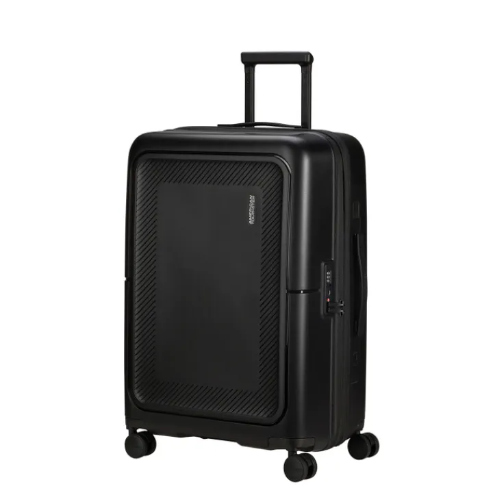 Reistrolleys|Reiskoffers>American Tourister Dashpop Spinner 67 Exp true black