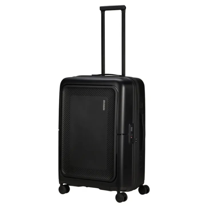 Reistrolleys|Reiskoffers>American Tourister Dashpop Spinner 67 Exp true black