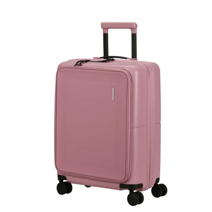 Handbagage Trolleys|Laptop Trolleys>American Tourister Dashpop Spinner 55/20 Exp Frontl. lilas pink