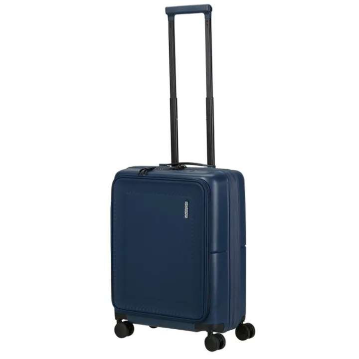 Handbagage Trolleys|Laptop Trolleys>American Tourister Dashpop Spinner 55/20 Exp Frontl. midnight blue