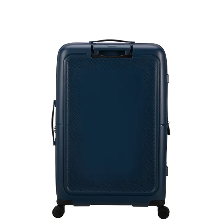 Reistrolleys|Reiskoffers>American Tourister Dashpop Spinner 77 Exp midnight blue