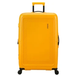Reistrolleys|Reiskoffers>American Tourister Dashpop Spinner 77 Exp golden yellow