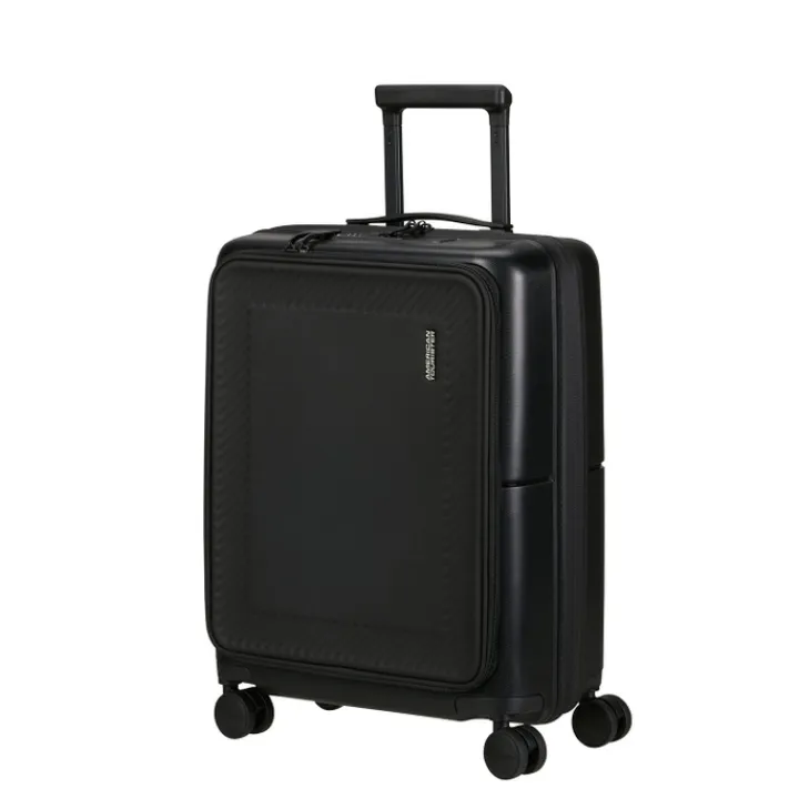 Laptop Trolleys|Laptop Trolleys>American Tourister Dashpop Spinner 55/20 Exp Frontl. true black