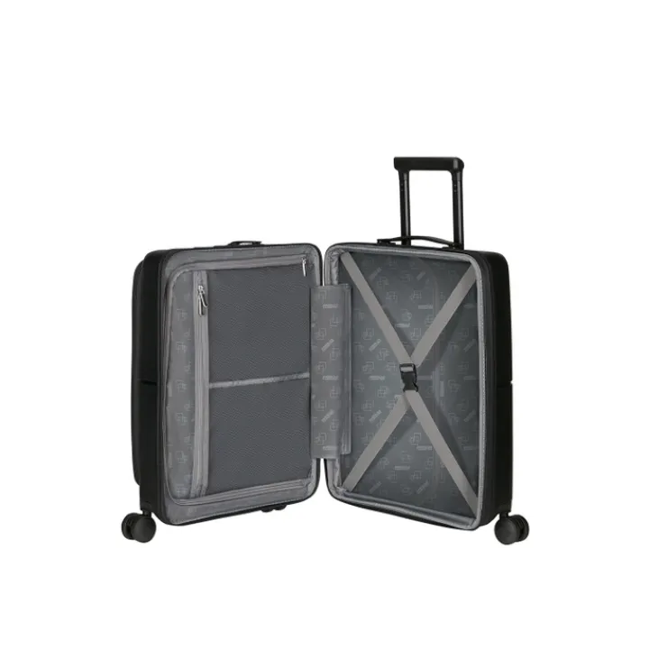 Laptop Trolleys|Laptop Trolleys>American Tourister Dashpop Spinner 55/20 Exp Frontl. true black
