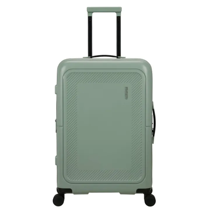 Reistrolleys|Reiskoffers>American Tourister Dashpop Spinner 67/24 Exp TSA iceberg green