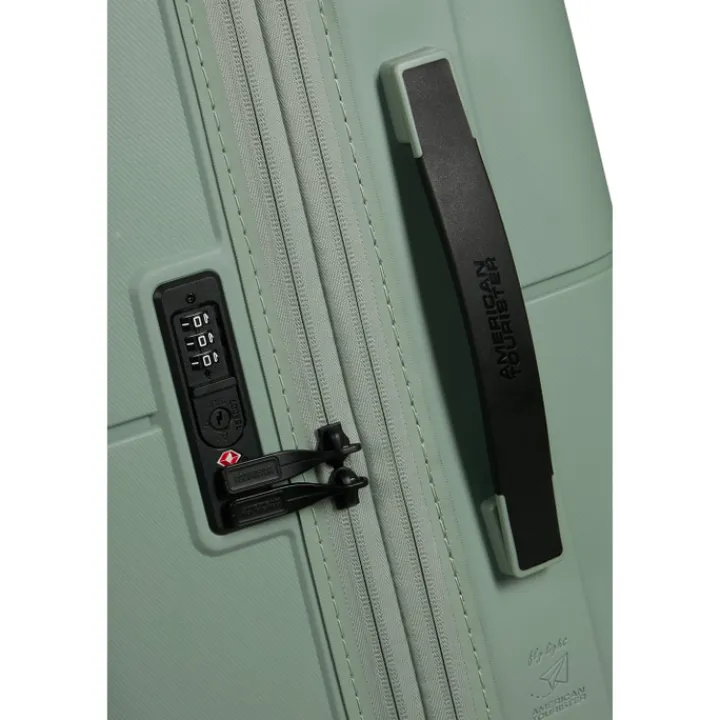 Reistrolleys|Reiskoffers>American Tourister Dashpop Spinner 67/24 Exp TSA iceberg green