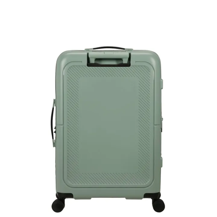 Reistrolleys|Reiskoffers>American Tourister Dashpop Spinner 67/24 Exp TSA iceberg green