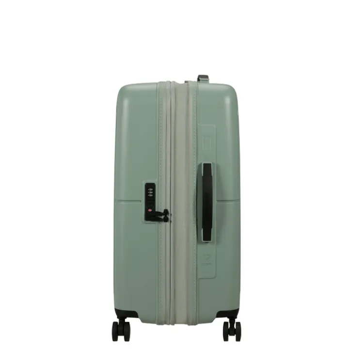 Reistrolleys|Reiskoffers>American Tourister Dashpop Spinner 67/24 Exp TSA iceberg green