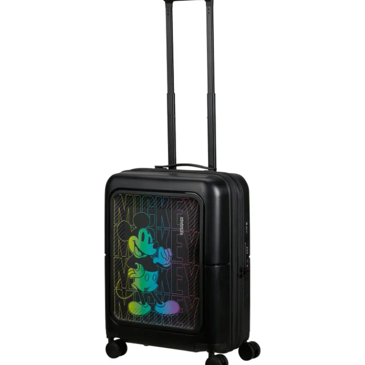 Kindertrolleys|Kinderkoffers>American Tourister Dashpop Disney Spinner 55/20 Exp TSA mickey neon gradient