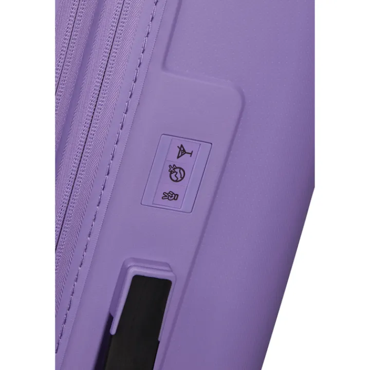 Reistrolleys|Reiskoffers>American Tourister Dashpop Spinner 67 Exp violet purple