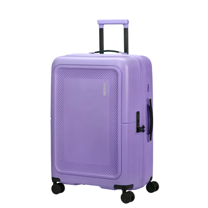 Reistrolleys|Reiskoffers>American Tourister Dashpop Spinner 67 Exp violet purple