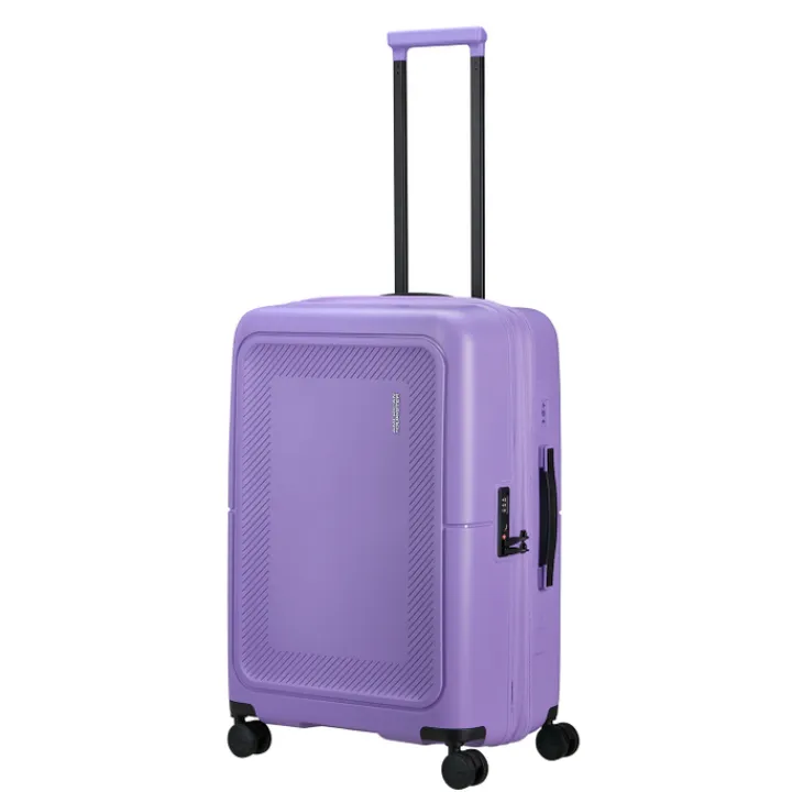 Reistrolleys|Reiskoffers>American Tourister Dashpop Spinner 67 Exp violet purple