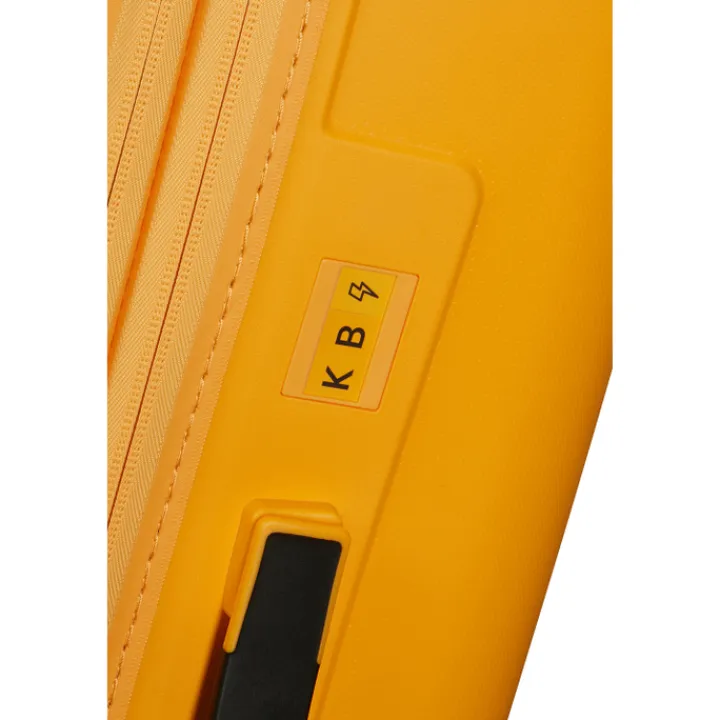 Reistrolleys|Reiskoffers>American Tourister Dashpop Spinner 67 Exp golden yellow
