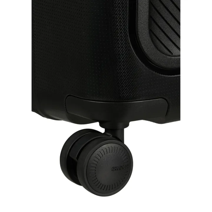 Transavia Trolleys|Ryanair Trolleys>American Tourister Dashpop Spinner 55 Exp true black