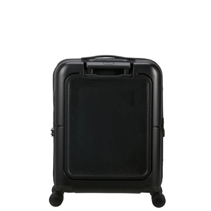 Transavia Trolleys|Ryanair Trolleys>American Tourister Dashpop Spinner 55 Exp true black