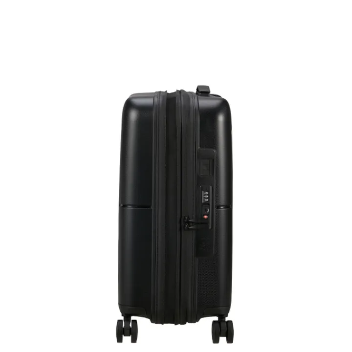 Transavia Trolleys|Ryanair Trolleys>American Tourister Dashpop Spinner 55 Exp true black