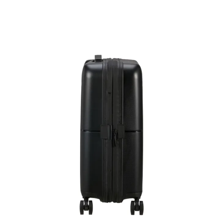 Transavia Trolleys|Ryanair Trolleys>American Tourister Dashpop Spinner 55 Exp true black