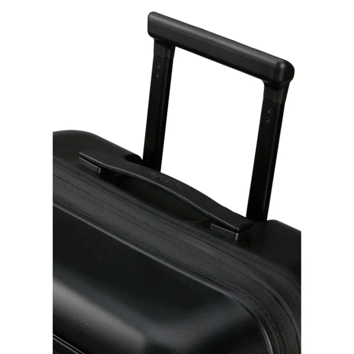 Transavia Trolleys|Ryanair Trolleys>American Tourister Dashpop Spinner 55 Exp true black