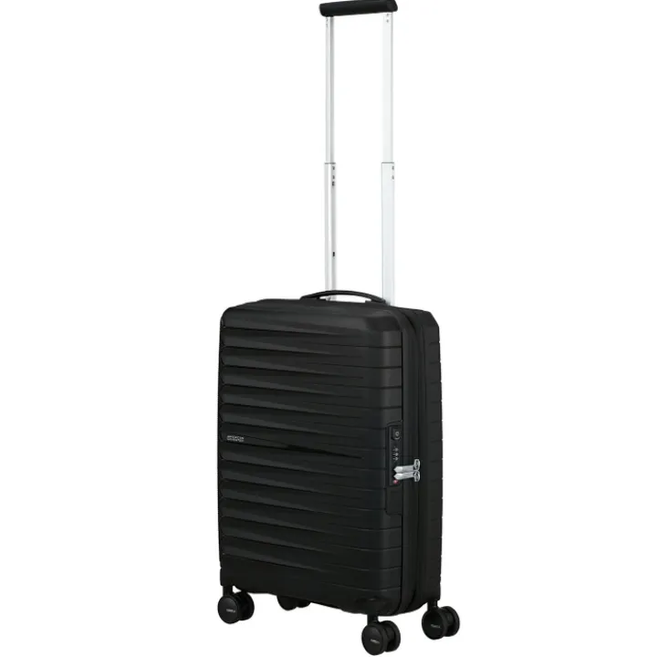 Transavia Trolleys|Ryanair Trolleys>American Tourister FastForward Spinner 55/20 TSA Exp flash black