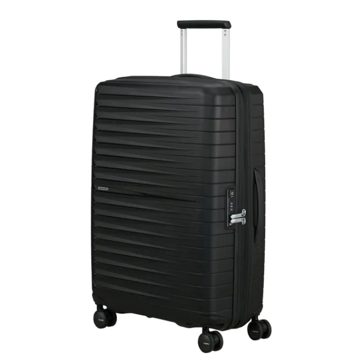 Reistrolleys|Reiskoffers>American Tourister FastForward Spinner 68/25 TSA Exp flash black