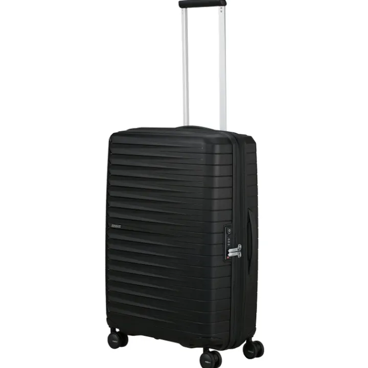 Reistrolleys|Reiskoffers>American Tourister FastForward Spinner 68/25 TSA Exp flash black