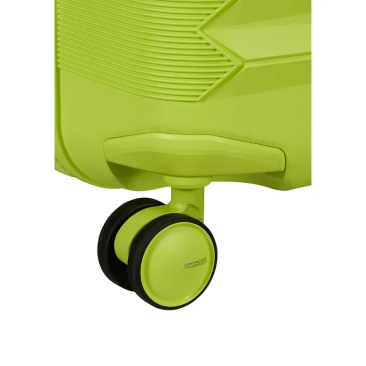 Transavia Trolleys|Ryanair Trolleys>American Tourister FastForward Spinner 55/20 TSA Exp neon lime