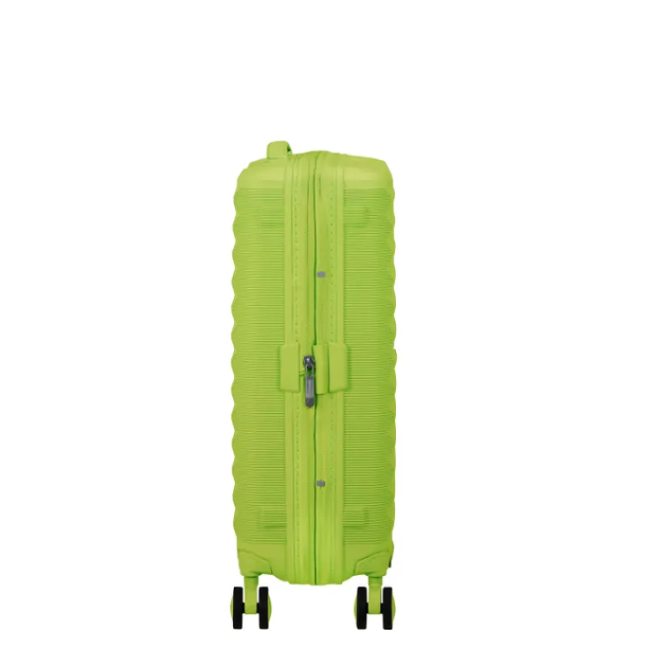 Transavia Trolleys|Ryanair Trolleys>American Tourister FastForward Spinner 55/20 TSA Exp neon lime
