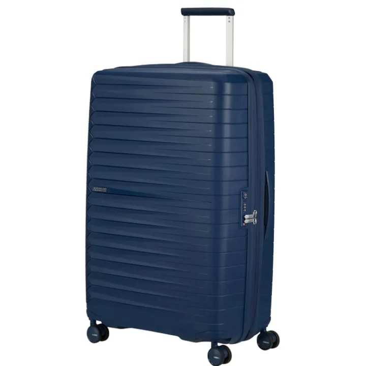 Reistrolleys|Reiskoffers>American Tourister FastForward Spinner 78/29 TSA Exp navy blue