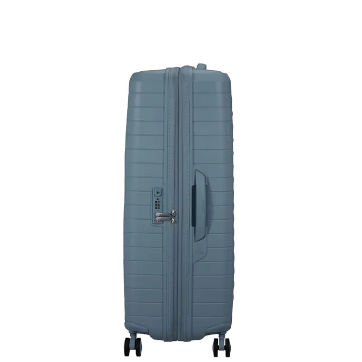 Reistrolleys|Reiskoffers>American Tourister FastForward Spinner 78/29 TSA Exp steel blue