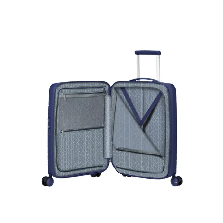 Transavia Trolleys|Ryanair Trolleys>American Tourister FastForward Spinner 55/20 TSA Exp dusk purple