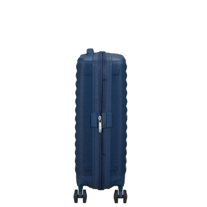 Transavia Trolleys|Ryanair Trolleys>American Tourister FastForward Spinner 55/20 TSA Exp navy blue