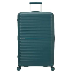 Reistrolleys|Harde Koffers>American Tourister Fastforward Spinner 78/29 TSA Expandable totally teal