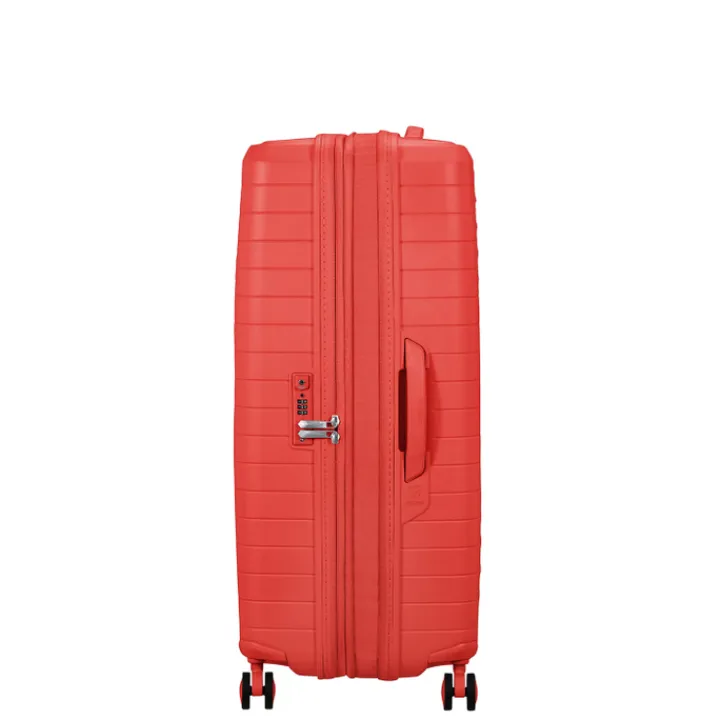 Reistrolleys|Harde Koffers>American Tourister FastForward Spinner 78/29 TSA Exp sunset coral