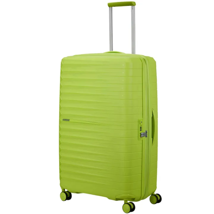 Reistrolleys|Reiskoffers>American Tourister FastForward Spinner 78/29 TSA Exp neon lime