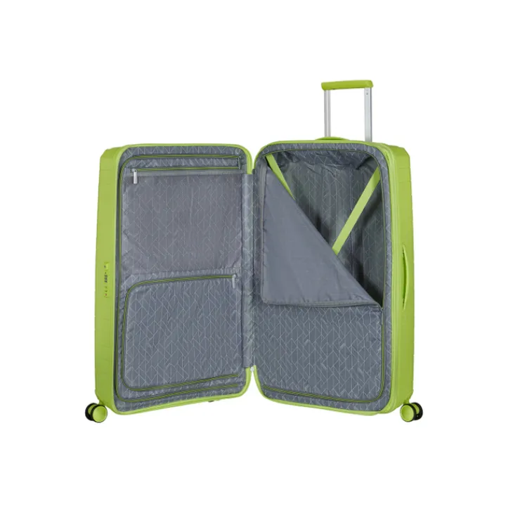 Reistrolleys|Reiskoffers>American Tourister FastForward Spinner 78/29 TSA Exp neon lime