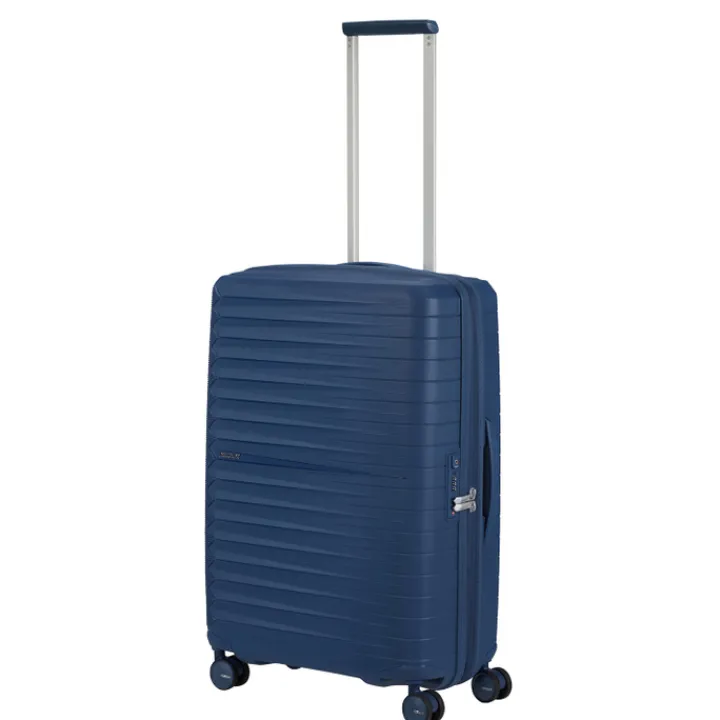 Reistrolleys|Reiskoffers>American Tourister FastForward Spinner 68/25 TSA Exp navy blue