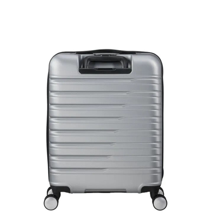 Transavia Trolleys|Ryanair Trolleys>American Tourister Flashline Spin. 55/20 Frontloader Cabin Trolley sky silver