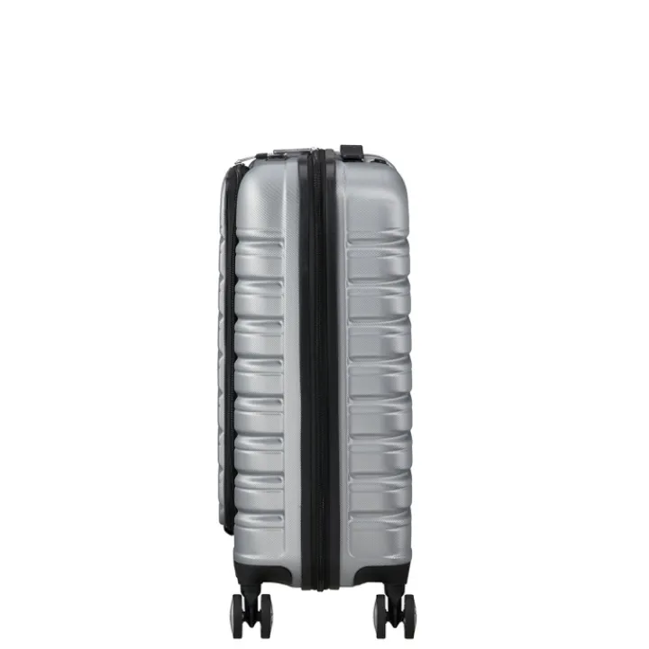 Transavia Trolleys|Ryanair Trolleys>American Tourister Flashline Spin. 55/20 Frontloader Cabin Trolley sky silver