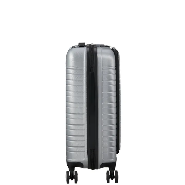 Transavia Trolleys|Ryanair Trolleys>American Tourister Flashline Spin. 55/20 Frontloader Cabin Trolley sky silver