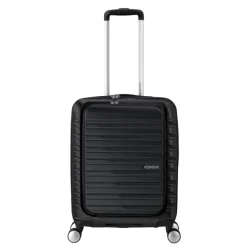 Transavia Trolleys|Ryanair Trolleys>American Tourister Flashline Spin. 55/20 Frontloader Cabin Trolley shadow black